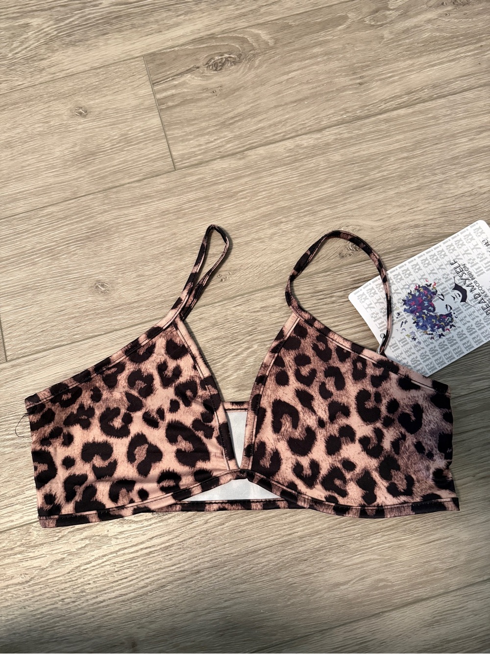 Leopard Print Bralette